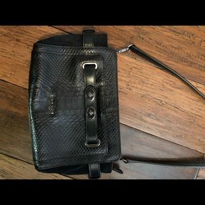 Coach black mini crossbody